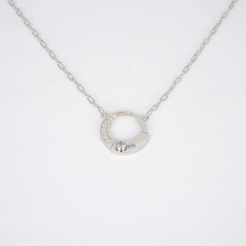 Collier maille Gear en acier - Zag bijoux
