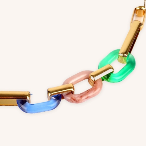 Collier Mayi or - Gas bijoux