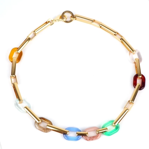 Collier Mayi or - Gas bijoux