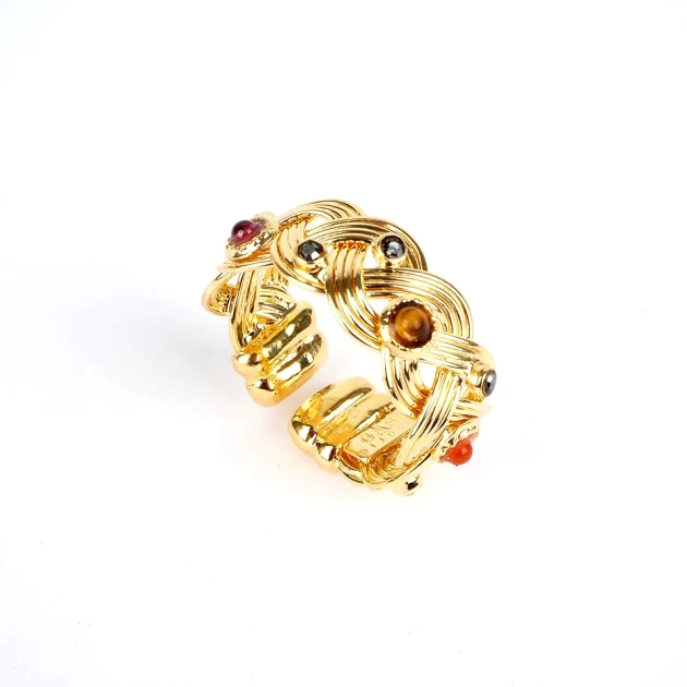 Cesaria gold ring - Gas bijoux