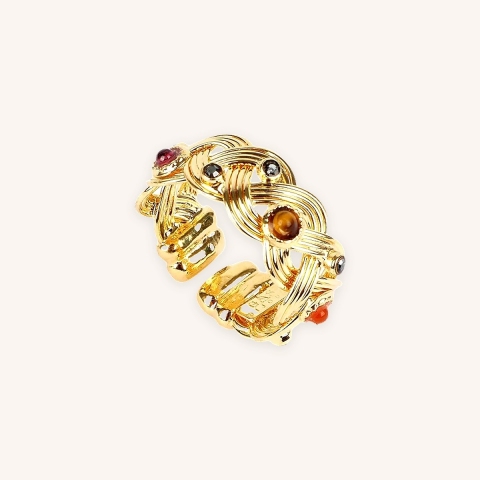 Bague Cesaria or - Gas bijoux