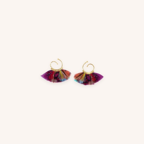 Boucles d'oreilles Buzios mini dorées - Gas bijoux