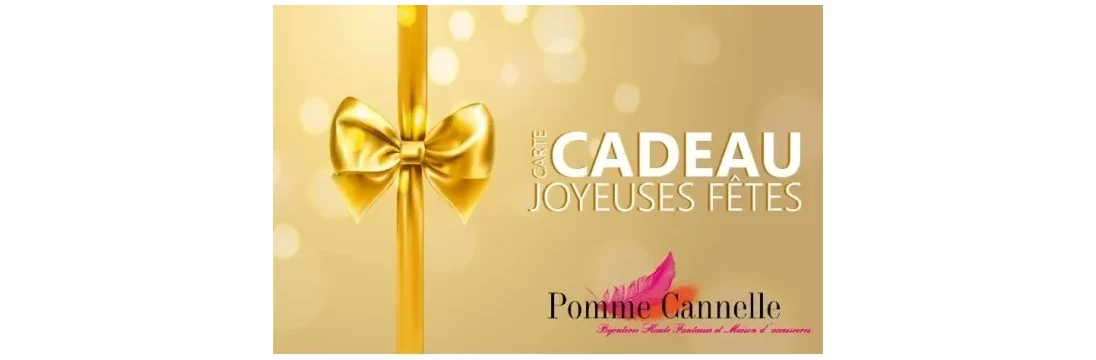 Jewellery Gift Cards | Pomme Cannelle