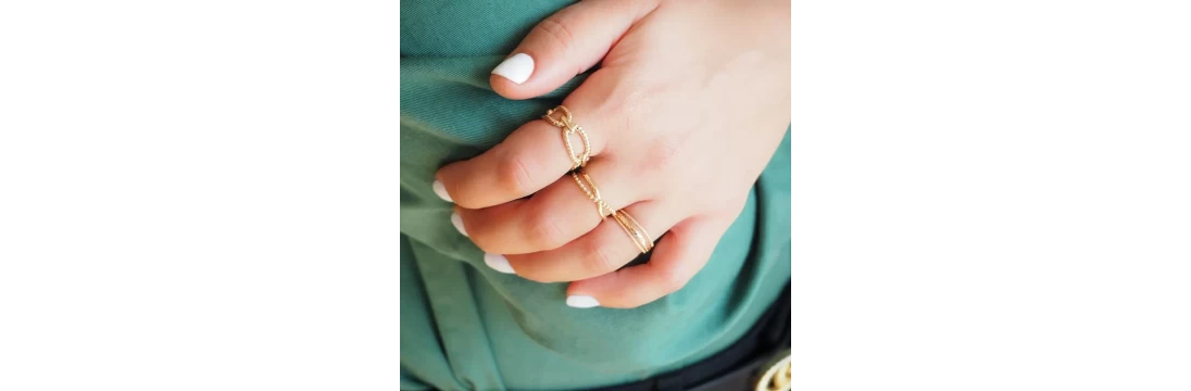 Gold Rings | women's rings | Pomme Cannelle US