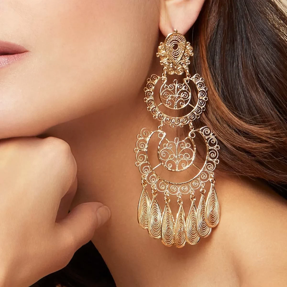 Boucles d'oreilles Pendantes - Bijoux Fantaisie