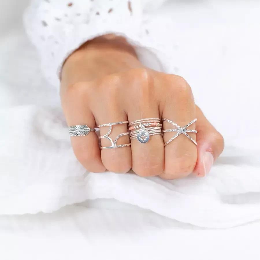 Sterling Silver rings| Women's rings | Jewelry designer Paris