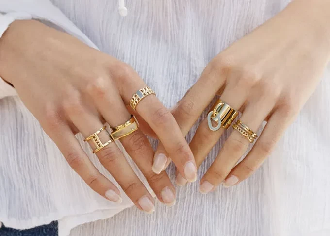 Bague réglable, bague ajustables femme - Bijoux fantaisie